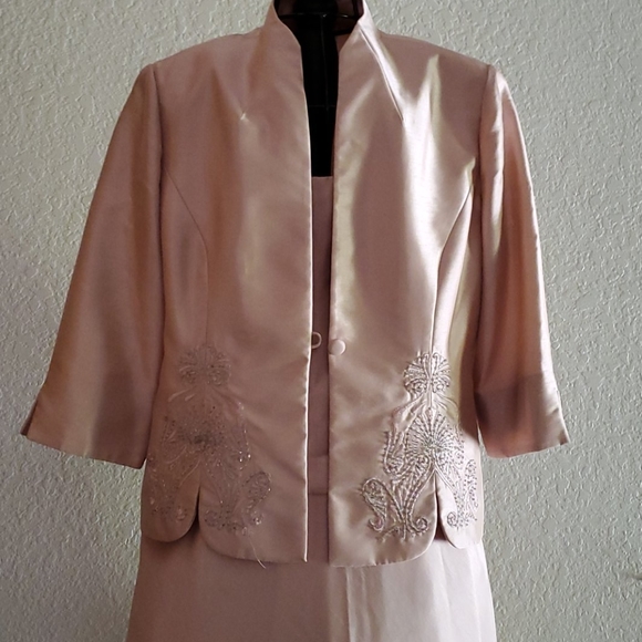 Coldwater Creek Pink Mother of the Bride Dress - Picture 2 of 6